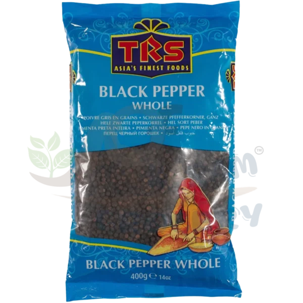 Trs Black Pepper Whole (400g)