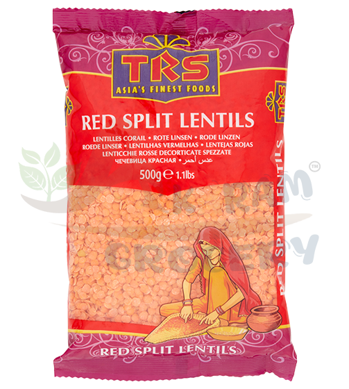 Trs Red Split Lentils 500g